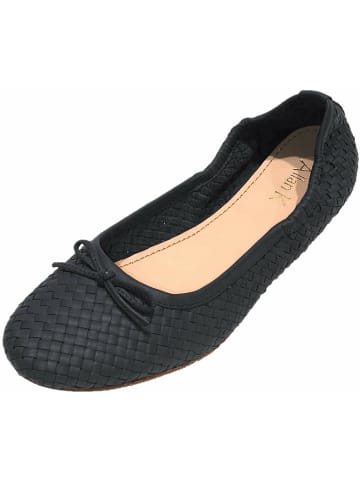 Allan K Ballerinas für Damen in dunkel-blau