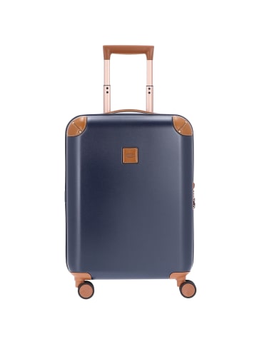 BRIC`s Amalfi 4-Rollen Kabinentrolley 55 cm in blue