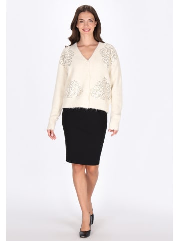 usha BLACK LABEL Women Cardigan in cream