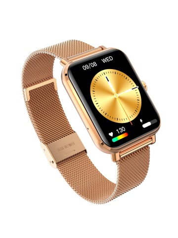 Garett Smartwatch Anruf & SMS Touch Display AMOLED 1,78" in Schwarz