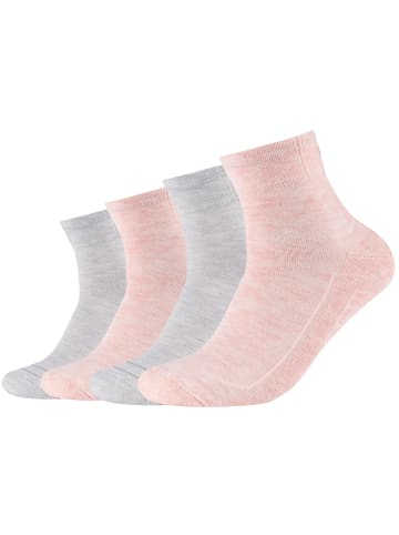 Skechers Skechers 2PPK Basic Cushioned Quarter Socks in Grau