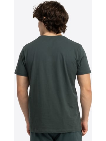 Lonsdale T-Shirt "Fulwood T-Shirt Normale Passform" in Grün
