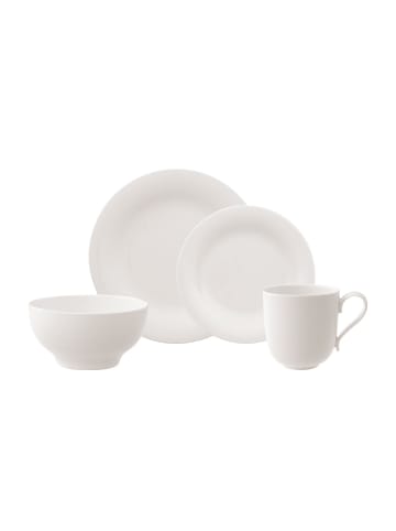 Villeroy & Boch 4-tlg. Kombi-Set New Cottage Basic in in weiß