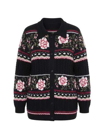 Ulla Popken Strickjacke in schwarz