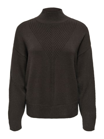 ONLY Carmakoma Strickpullover in Chocolate Torte 1