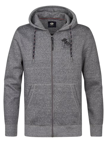 Petrol Industries Lässiger Cardigan Huron in Schwarz