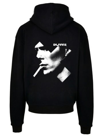F4NT4STIC Ultra Heavy Hoodie David Bowie Smoke in schwarz