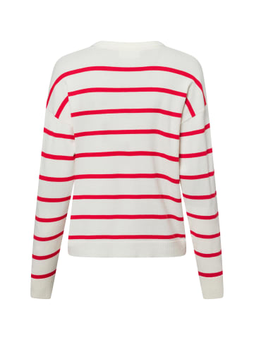MOSS COPENHAGEN Pullover Mschmaura Rachelle in weiß rot - 0001