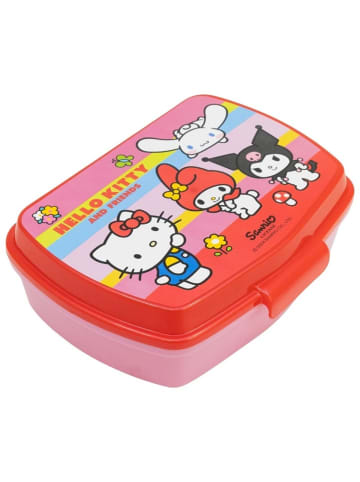 COFI 1453 Hello Kitty Kinder Brotdose – Lunchbox Pausenbox Schulbrotbox in Pink