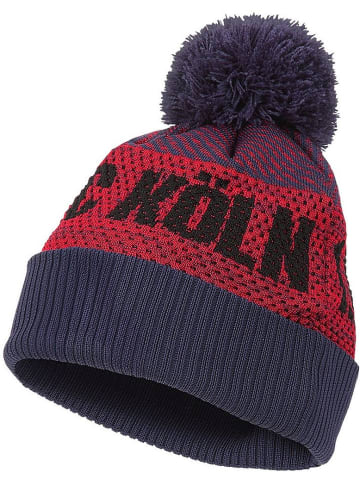 Fußballverein 1. FC Köln Mütze "Beanie Mit Bommel" in Blau
