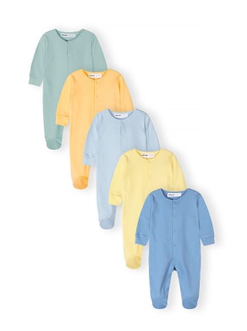 Minoti 5-er Pack Strampler 28BABYPACK28 in Blau