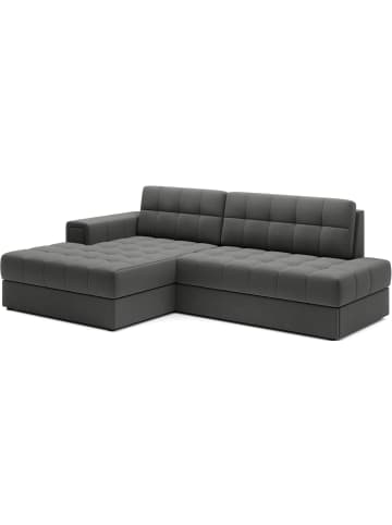 MF Design Blazer Recamiere Links in Braun -  (L) 150 x (B) 240 x (H) 82 cm