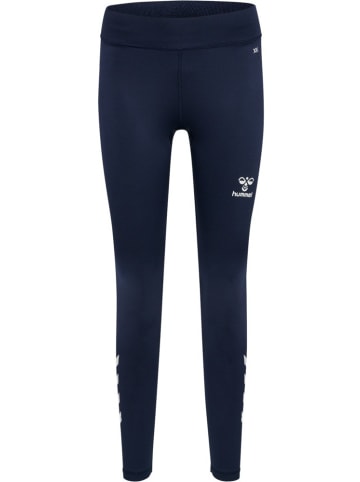 Hummel Sportleggings in Blau