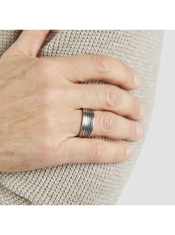 s.Oliver Ring Urban Element in silber