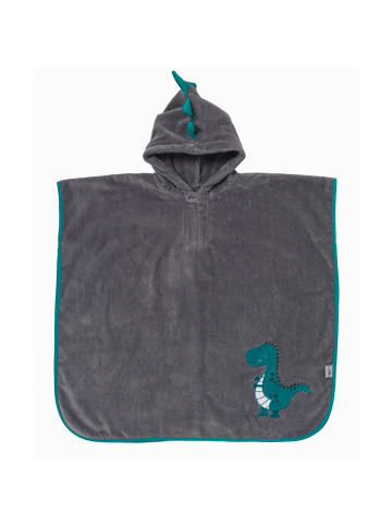 Schlummersack Frottee Badeponcho in Türkis