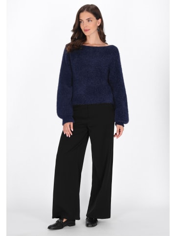 Usha Women Sweater in navy