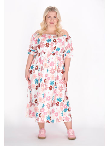 myMo Women Plus Size Dress in white
