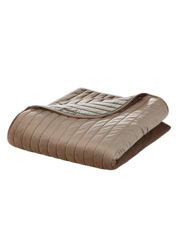 Heine Tagesdecke in taupe