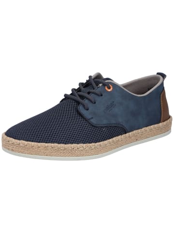rieker Sportlicher Schnürschuh in blau