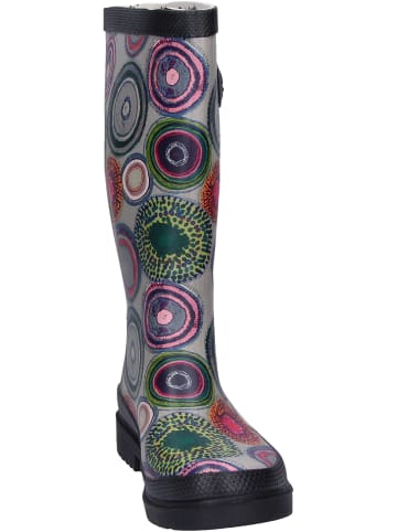 Bockstiegel Regenstiefel Anja in schwarz/multi in schwarz/multi