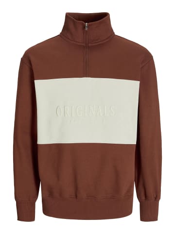 Jack & Jones Sweatshirt in Brandy Brown