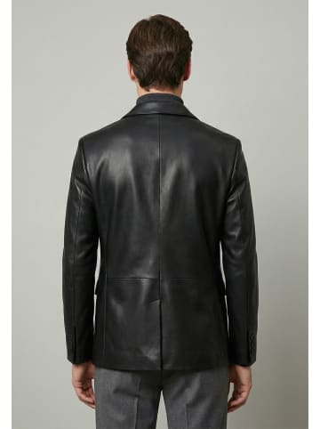 Felix Hardy Lederjacke in Schwarz