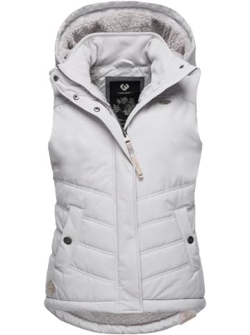 ragwear Steppweste Hesty in Light Grey22