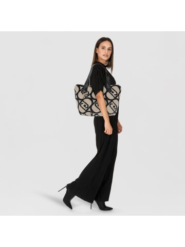 Liu Jo Verry Shopper Tasche L 50 cm in neutro - nero