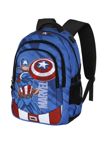 Marvel Rucksack Captain America Gears-PLUS Running Backpack in blau