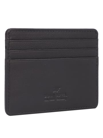 Braun Büffel Hannes Kreditkartenetui RFID Schutz Leder 10.5 cm in schwarz
