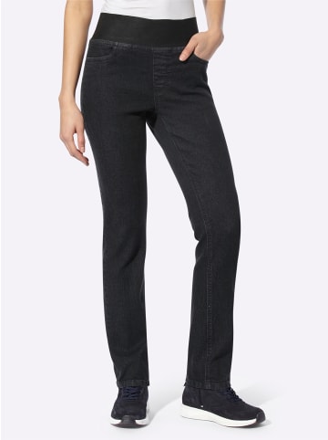 Heine Schlupfjeans in black denim