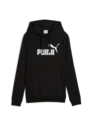 Puma No. 1 Logo Kapuzenpullover mit Kägurutaschen in Schwarz