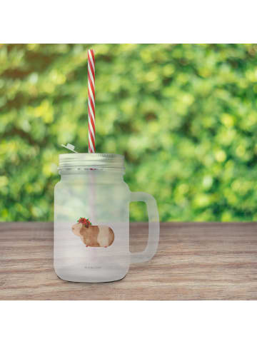 Mr. & Mrs. Panda Limonadenglas Meerschweinchen Weisheit ohne Spruch in Transparent