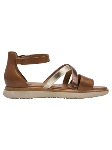Tamaris WIDE FIT Sandale in NUT COMB