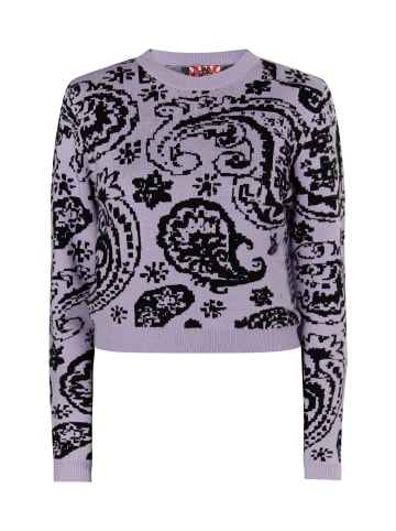 myMo ROCKS Damen Strick Pullover in Violett