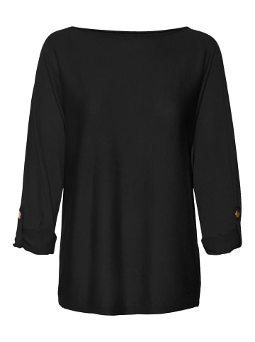 Vero Moda Strickpullover in Black