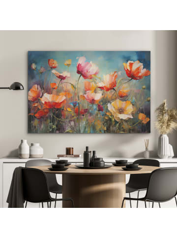 OnlyWow Akustibild Bunte Blumen