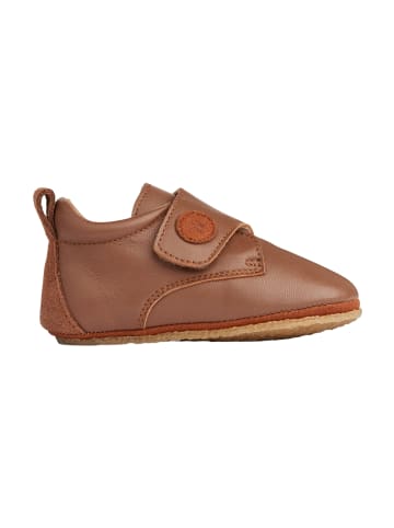 Wheat Hausschuh Dakota Leder in cognac