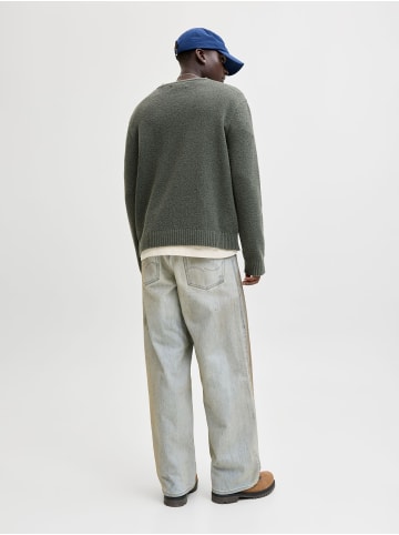 Jack & Jones Strickpullover in Olive Night