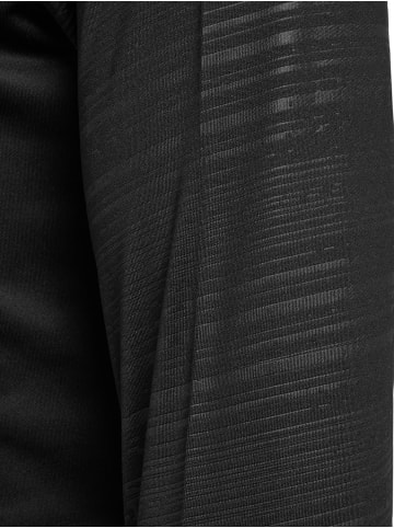 Hummel Trainingsjacke "Pro Training Half Zip" in Schwarz