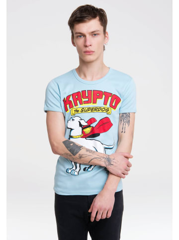 Logoshirt T-Shirt The Superdog in hellblau