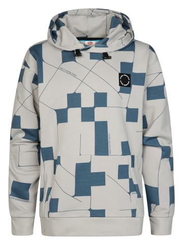 Petrol Industries Hoodie mit geometrischem Print in Schwarz