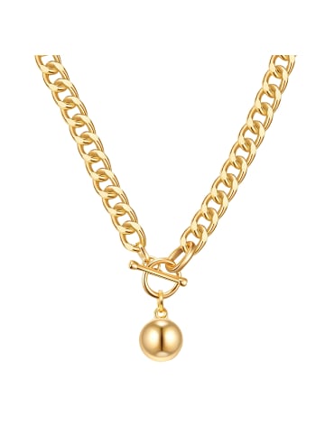 Lulu & Jane Halskette Metall-Legierung in gelbgold