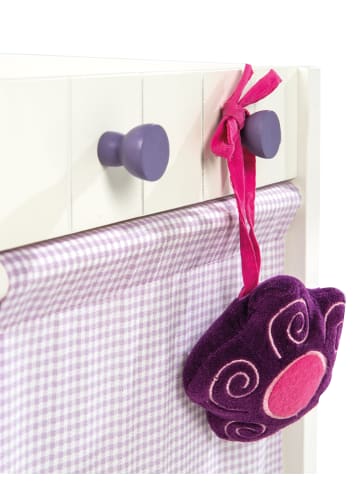 roba Puppenkommode und Puppenbett 'Fienchen' - inkl. textiler Ausstattung - Weiß