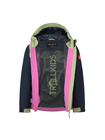 Trollkids Funktionsjacke Telemark in pistachio green