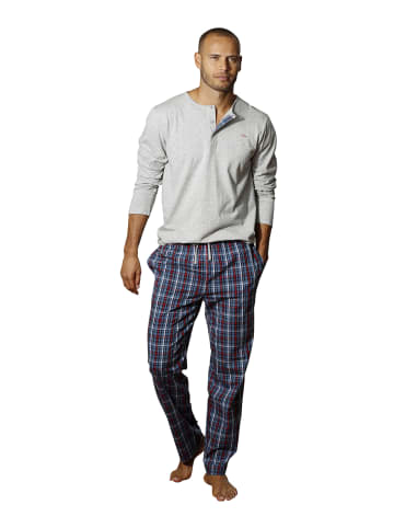s.Oliver Pyjama in grau-meliert