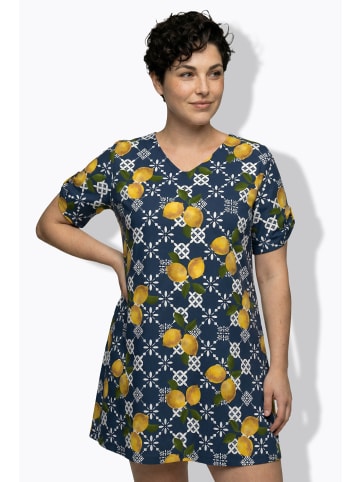 Ulla Popken Midikleid in dunkelblau