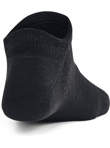 Under Armour Kinder Socken "Ua Yth Essential No Show 6Pk" in Schwarz