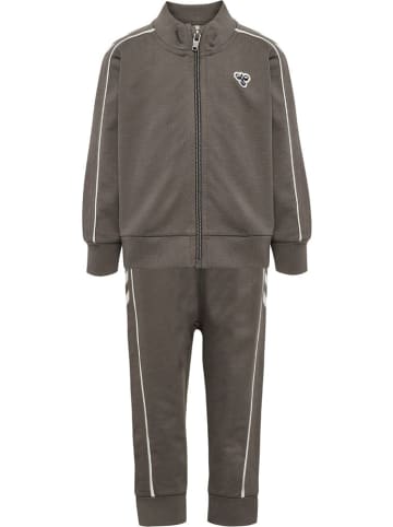 Hummel Kinder Trainingsanzug "Hmlmini CO Reg Track Suit" in Grau