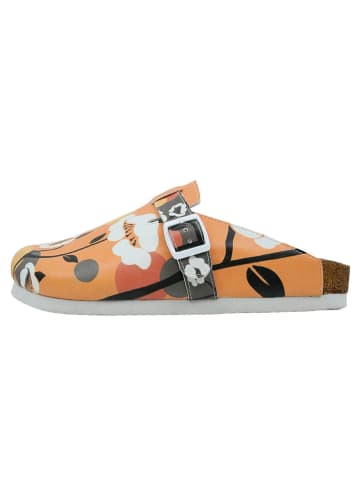 Dogo Comfie Hausschuhe - Retrograde 38 in Orange